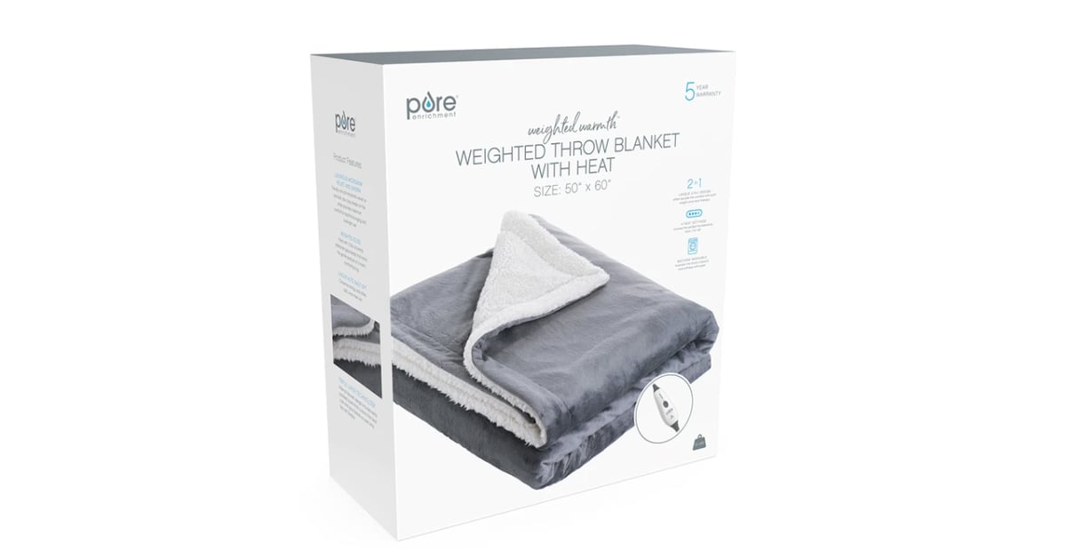 This heated weighted blanket would make a thoughtful and practical