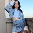 Ariel Winter Was All Business in This Supershort Pinstripe Skirt Suit From ASOS