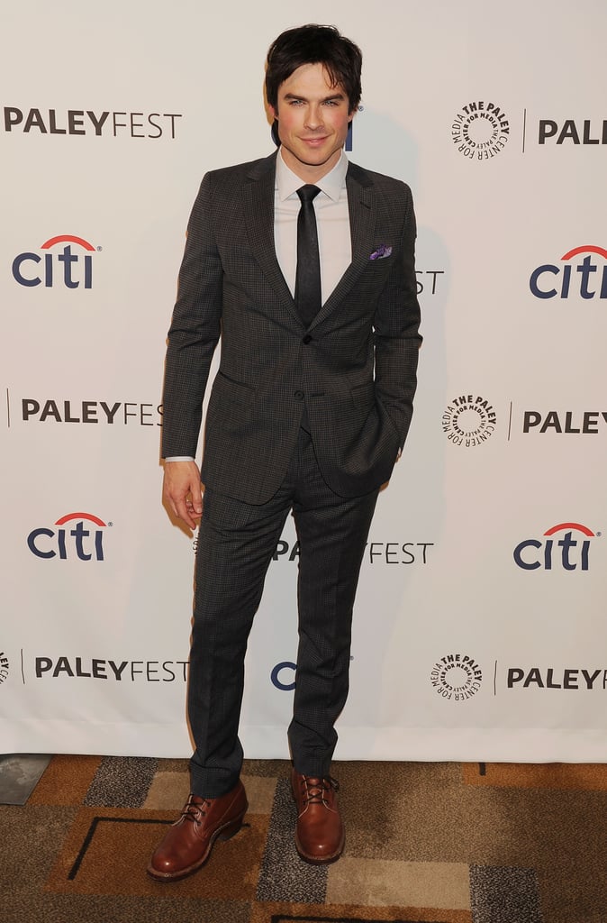 Ian Somerhalder and Nina Dobrev at PaleyFest 2014 | Pictures