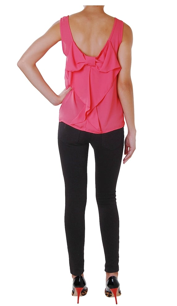 Humble Chic Bow Back Top