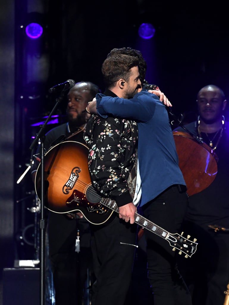 Justin Timberlake and Shawn Mendes iHeartRadio Performance