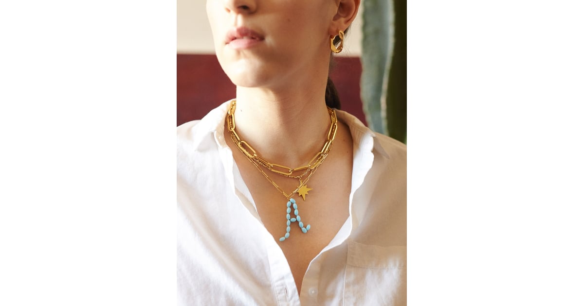 Blair hera deals pearl initial pendant