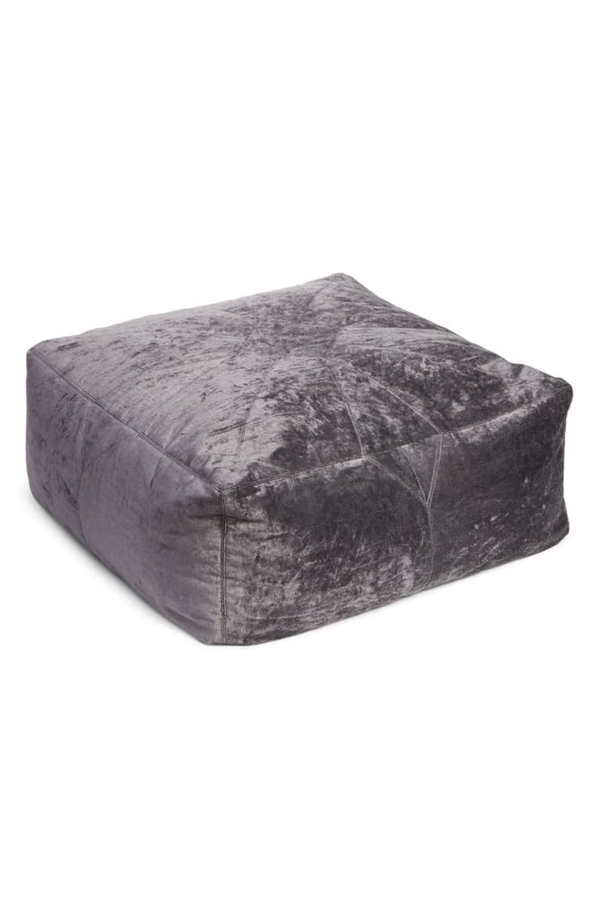 Nordstrom at Home Shimmer Velvet Pouf