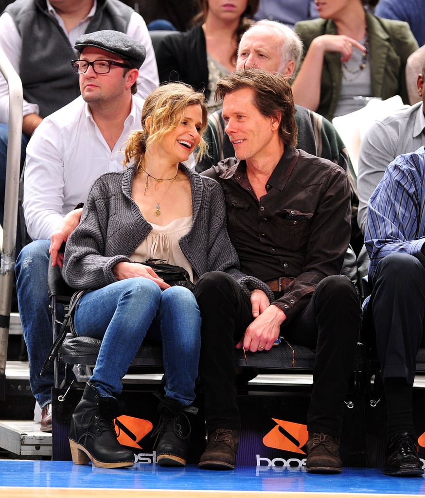 The two shared a laugh as they watched the New York Knicks take on the Boston Celtics at Madison Square Garden in March 2011.