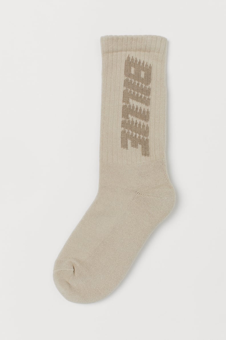 Billie Eilish Jacquard-Knit Socks at H&M