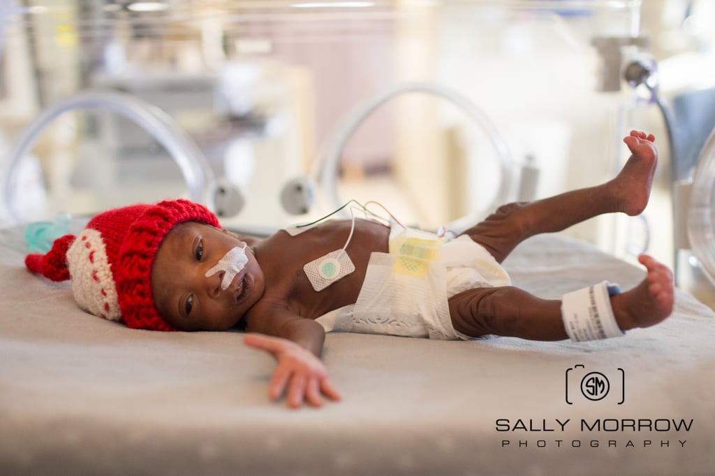 NICU Babies Dressed as Valentines 2017