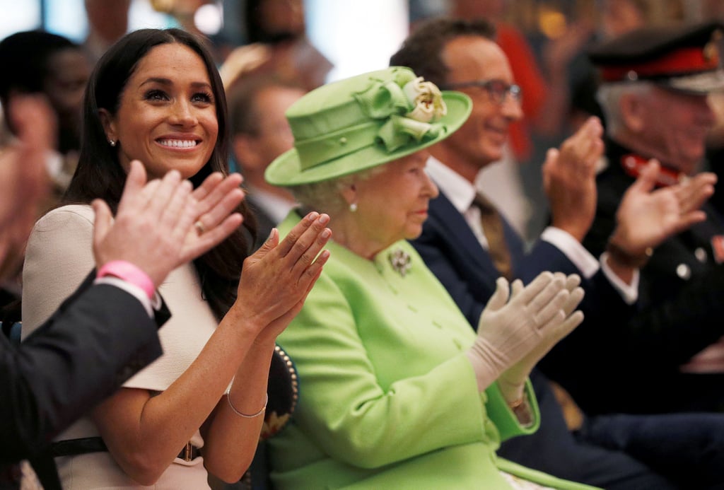 Meghan Markle and Queen Elizabeth II Pictures