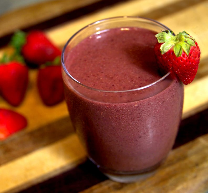 Cherry Strawberry Sore-Muscle Smoothie