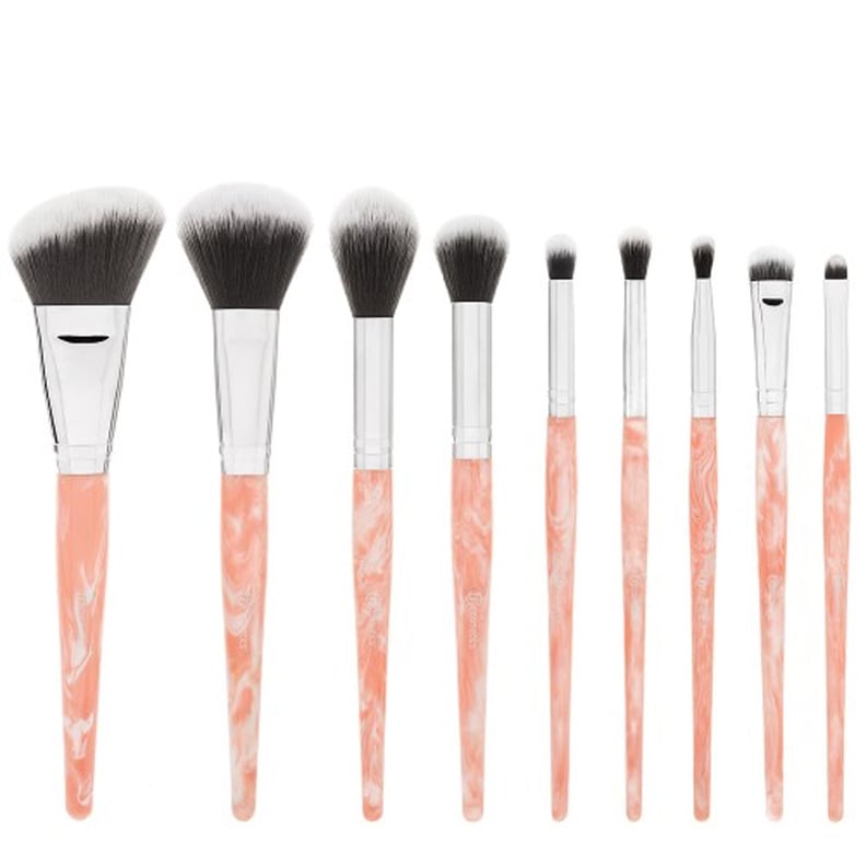 BH Cosmetics 9-Piece Rose Quartz Makeup Brush Set