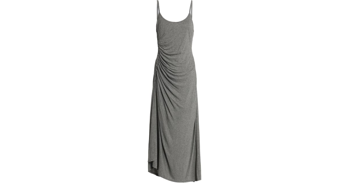 A.L.C Ruched Melange Midi Dress | Meghan Markle's Gray Roland Mouret ...