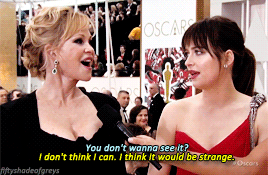 When Melanie Griffith addressed Dakota Johnson's role in Fifty Shades.