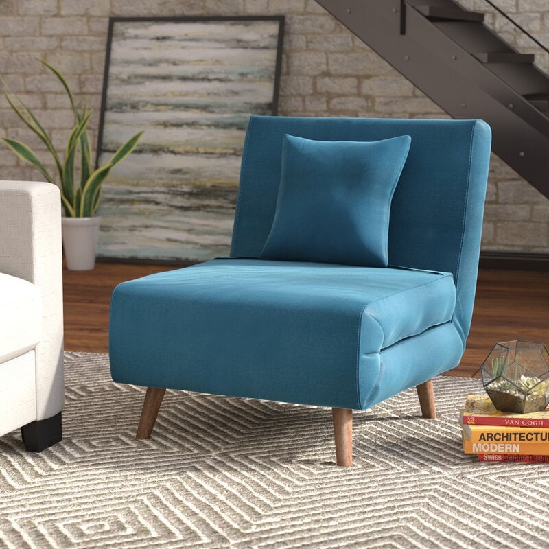 Space saving chairs that turn into beds popsugar home