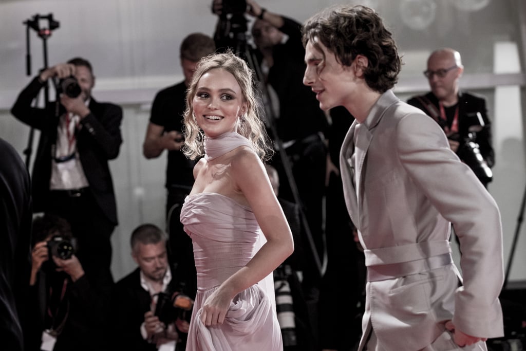 Timothée Chalamet, Lily-Rose Depp Venice Film Festival 2019