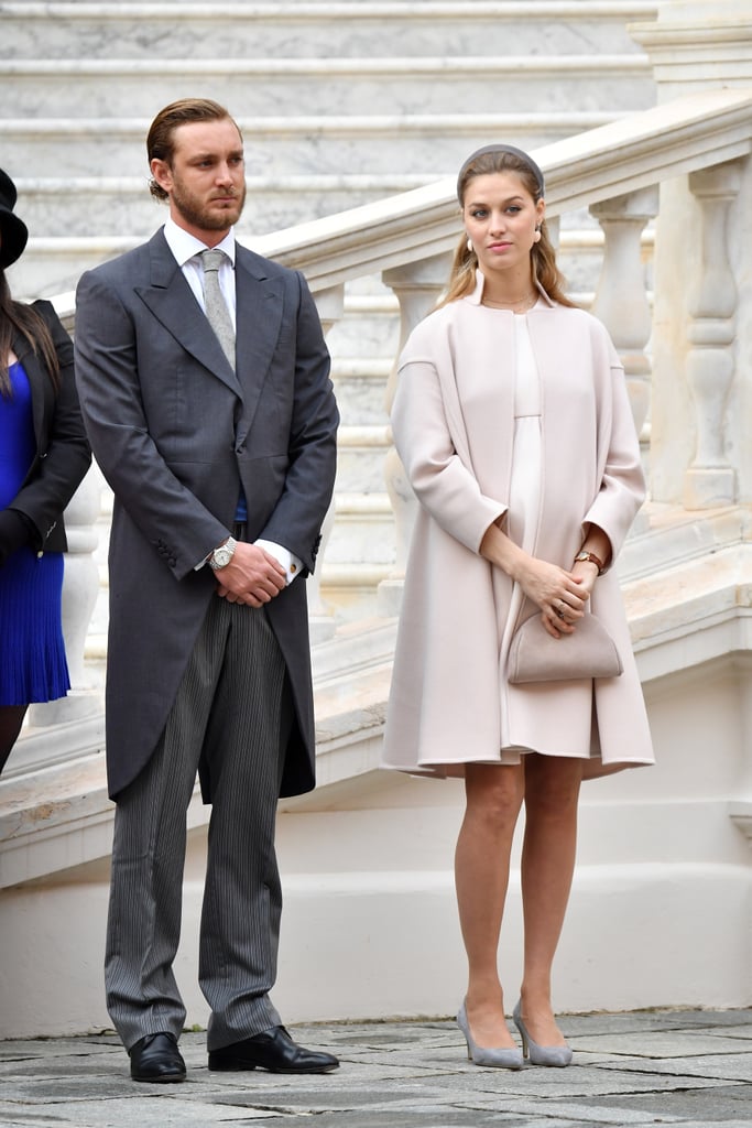 Beatrice Kept Her Maternity Style Modest and Feminine