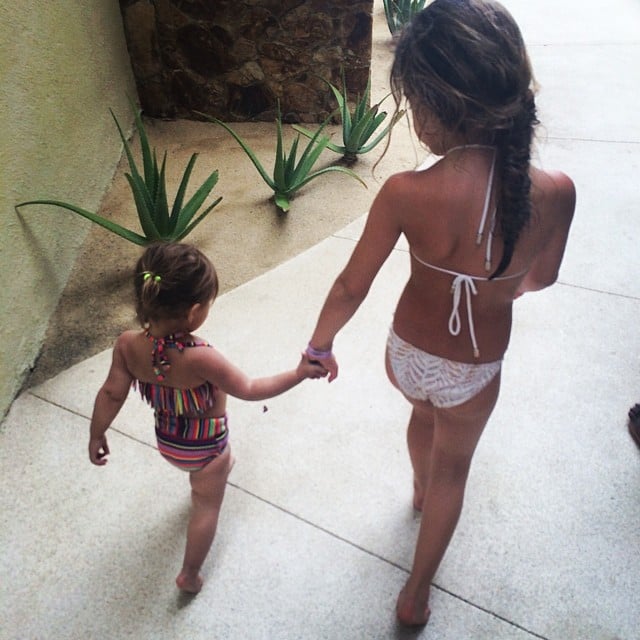 Penelope Disick looked ready for a pool day!
Source: Instagram user kourtneykardash