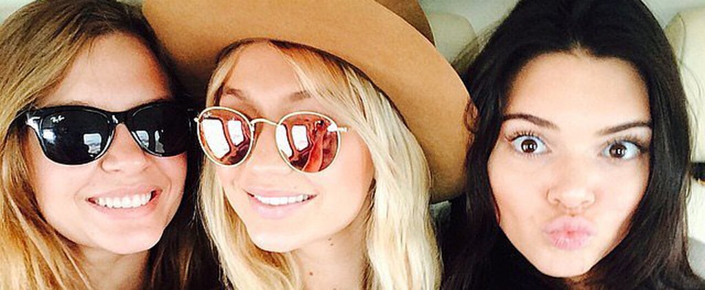 Kendall Jenner and Gigi Hadid in Dubai