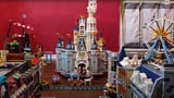 Dad Builds Miniature Lego Disneyland Theme Park | Video