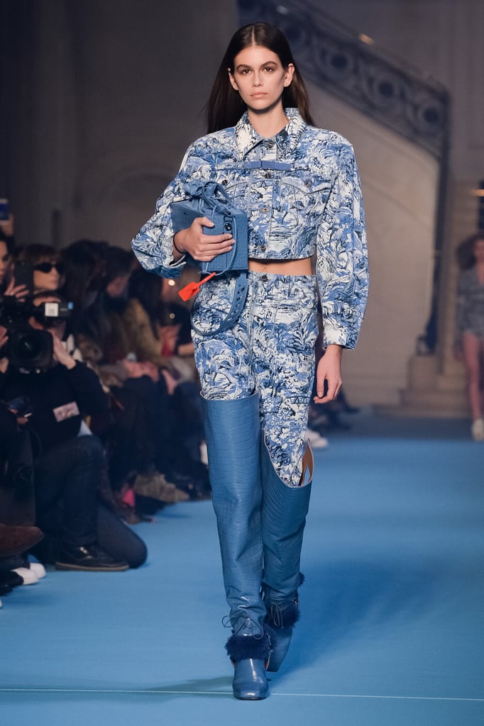 On the Third Day of Paris Fashion Week, Kaia Walked For Off-White