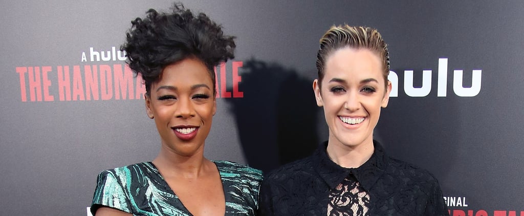 Samira Wiley and Lauren Morelli at Handmaid's Tale Premiere