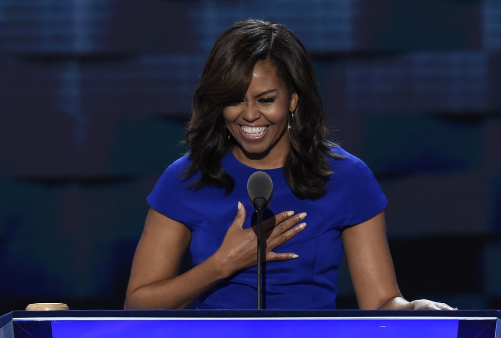 And She Paired Her Look With Silver Drop Earrings