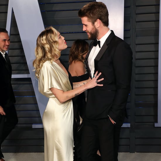 Liam Hemsworth and Eiza Gonzalez at Oscars Afterparty 2018