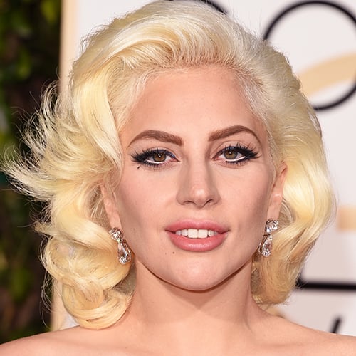 Lady Gaga's Golden Globes Makeup 2016