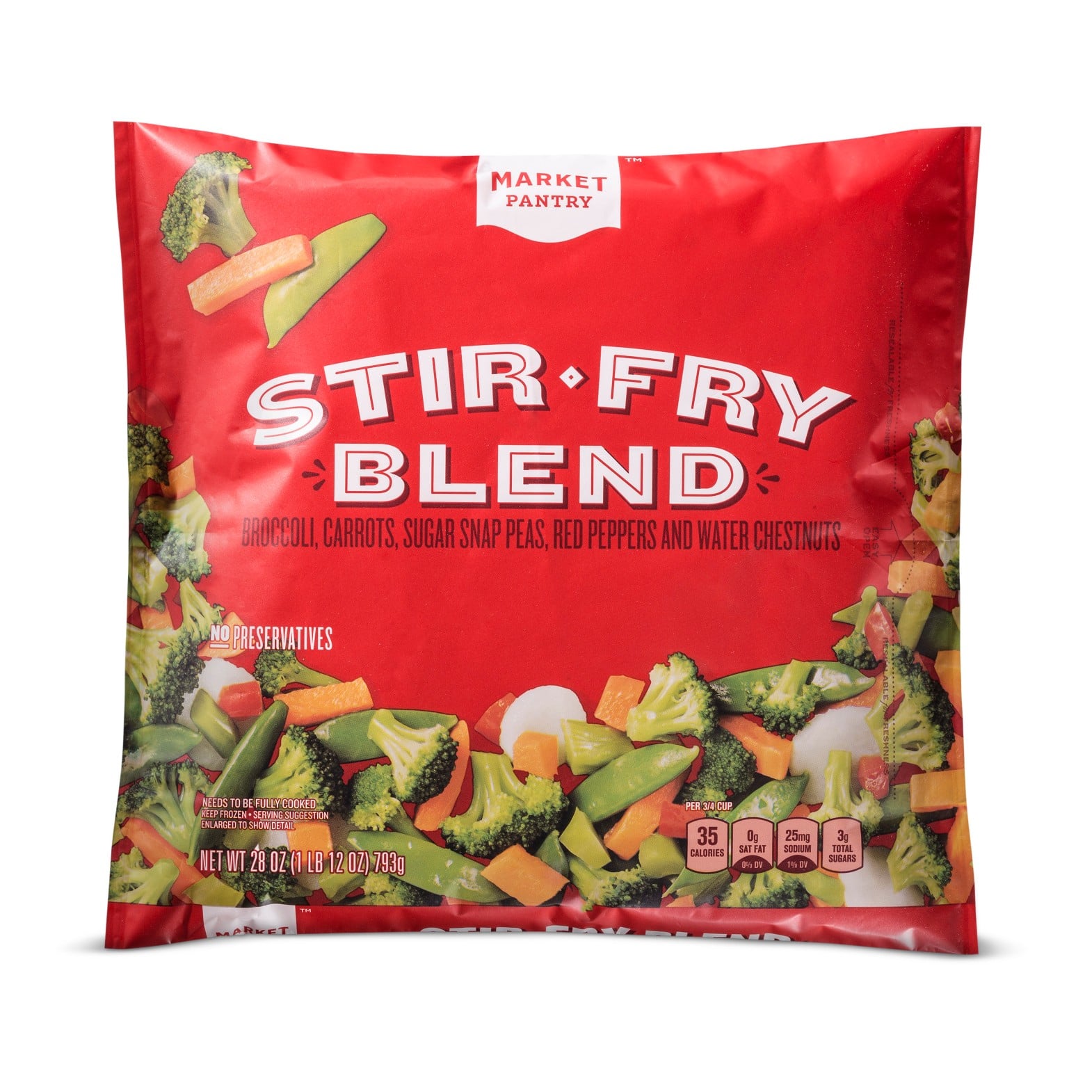 Market Pantry Steam In Bag Stir Fry Blend Clear Some Freezer