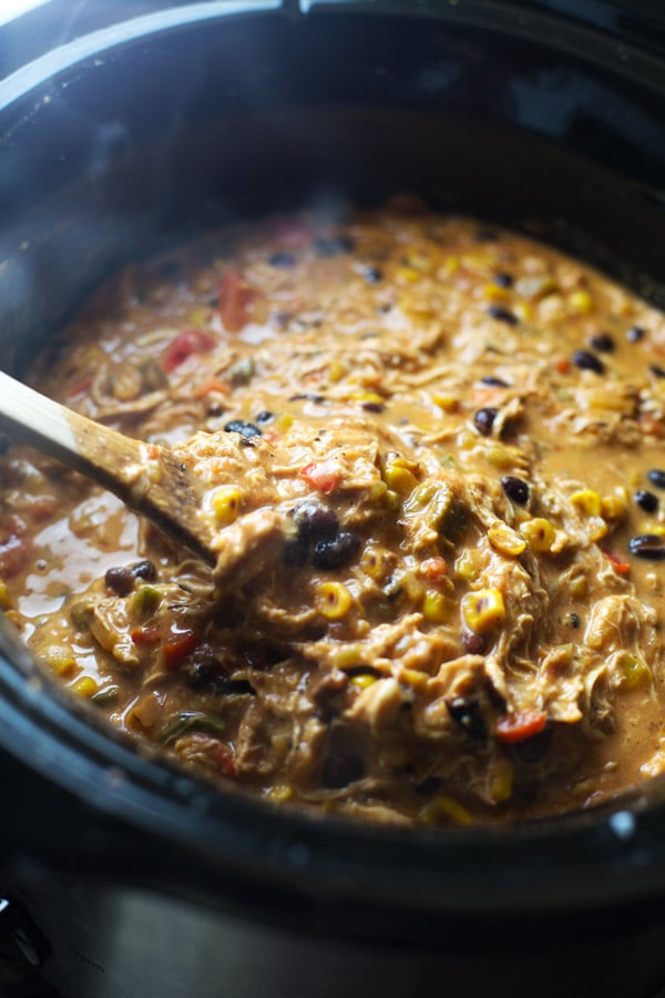 Queso Chicken Chili