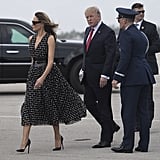 Melania Trump Red Valentino Dress | POPSUGAR Fashion
