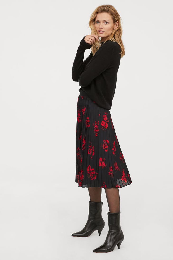H&M Pleated Skirt | Best Work Clothes For Women | POPSUGAR Fashion Photo 25