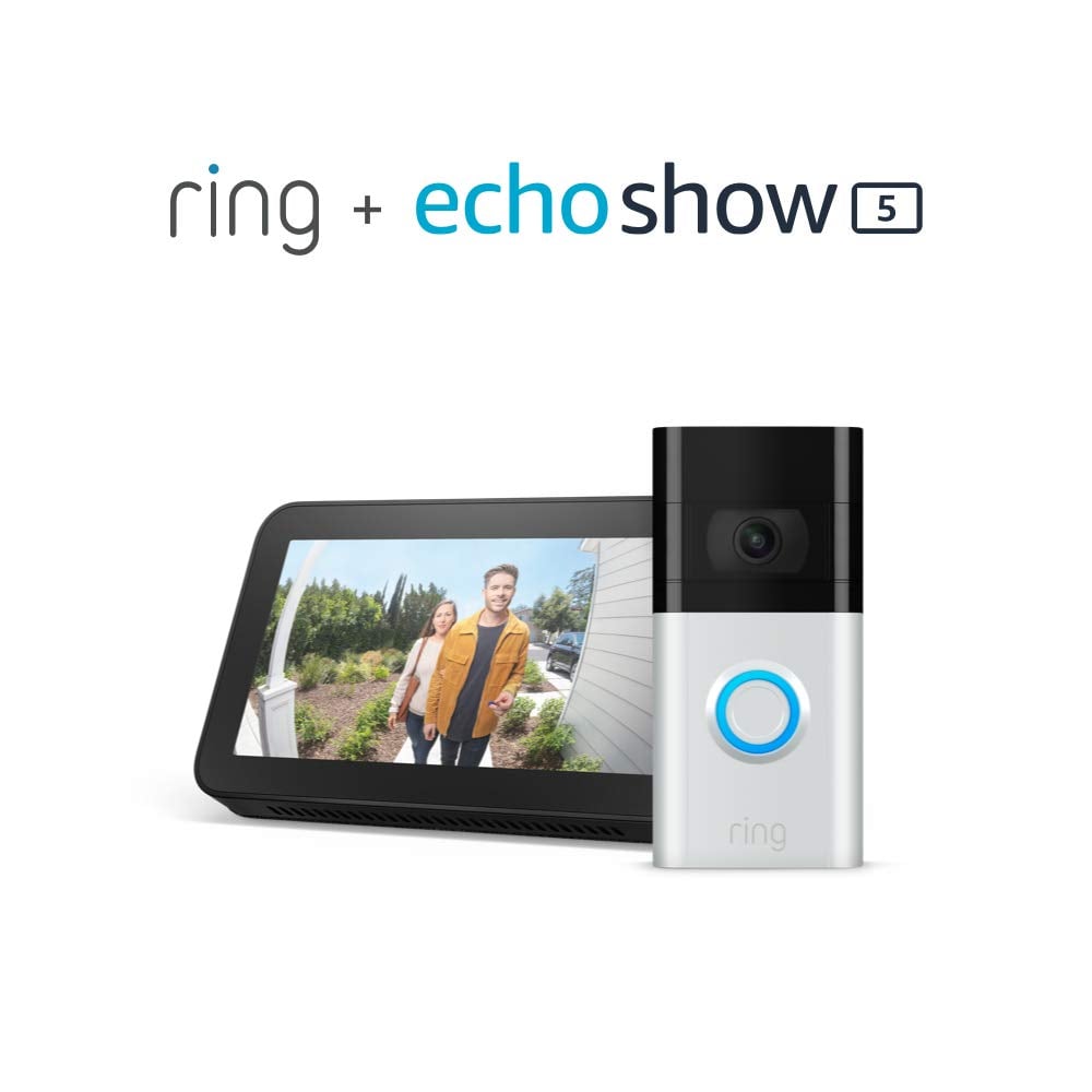 Ring Video Doorbell 3 With Echo Show 5