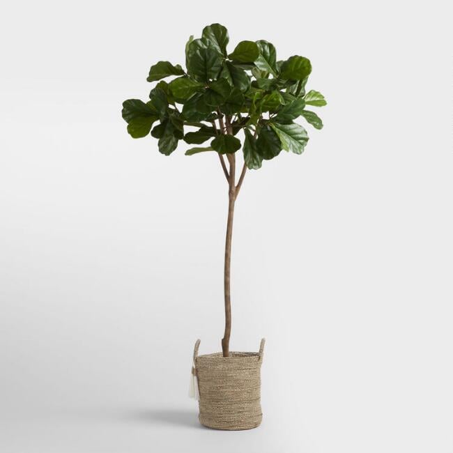 Faux Fiddle-Leaf Fig Tree