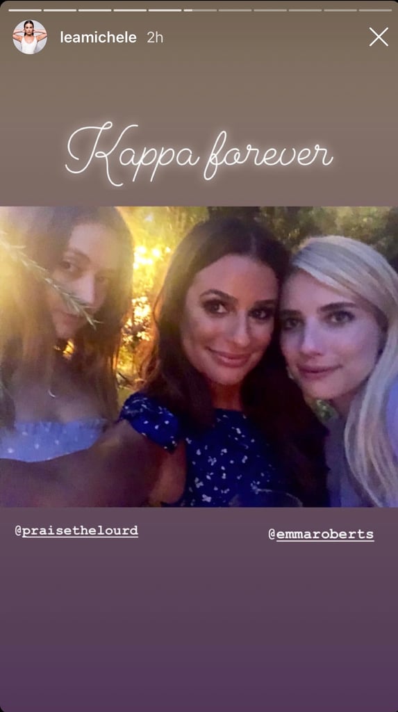 Lea Michele's Engagement Party July 2018