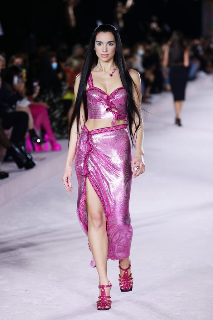 Dua Lipa Made Her Runway Debut For Versace