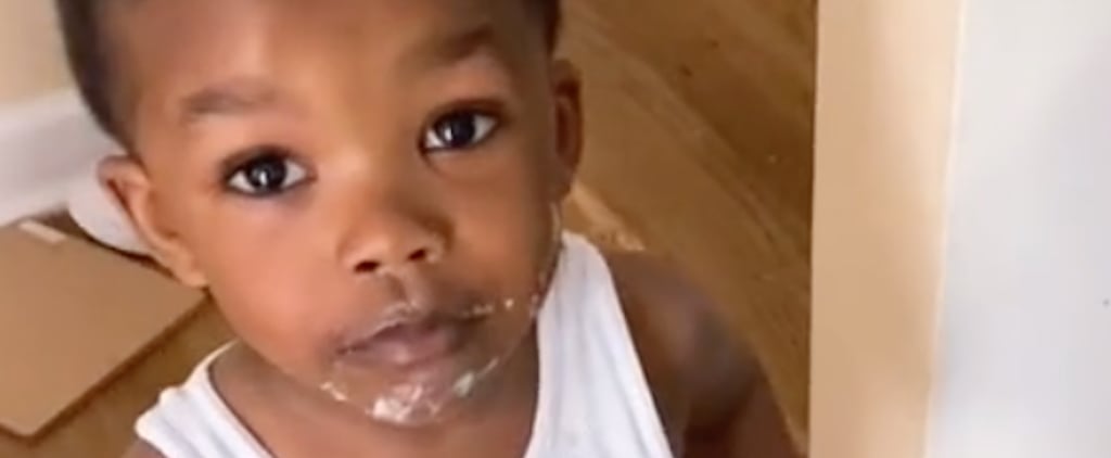 Viral Video of Frosting-Covered Boy Denying He Ate Cupcakes