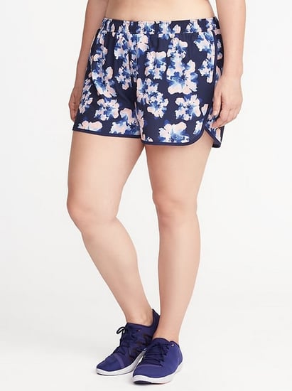 plus size gym shorts