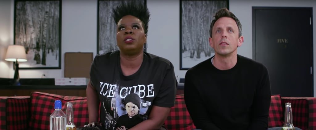 Leslie Jones and Seth Meyes Game of Jones Season 8 Premiere