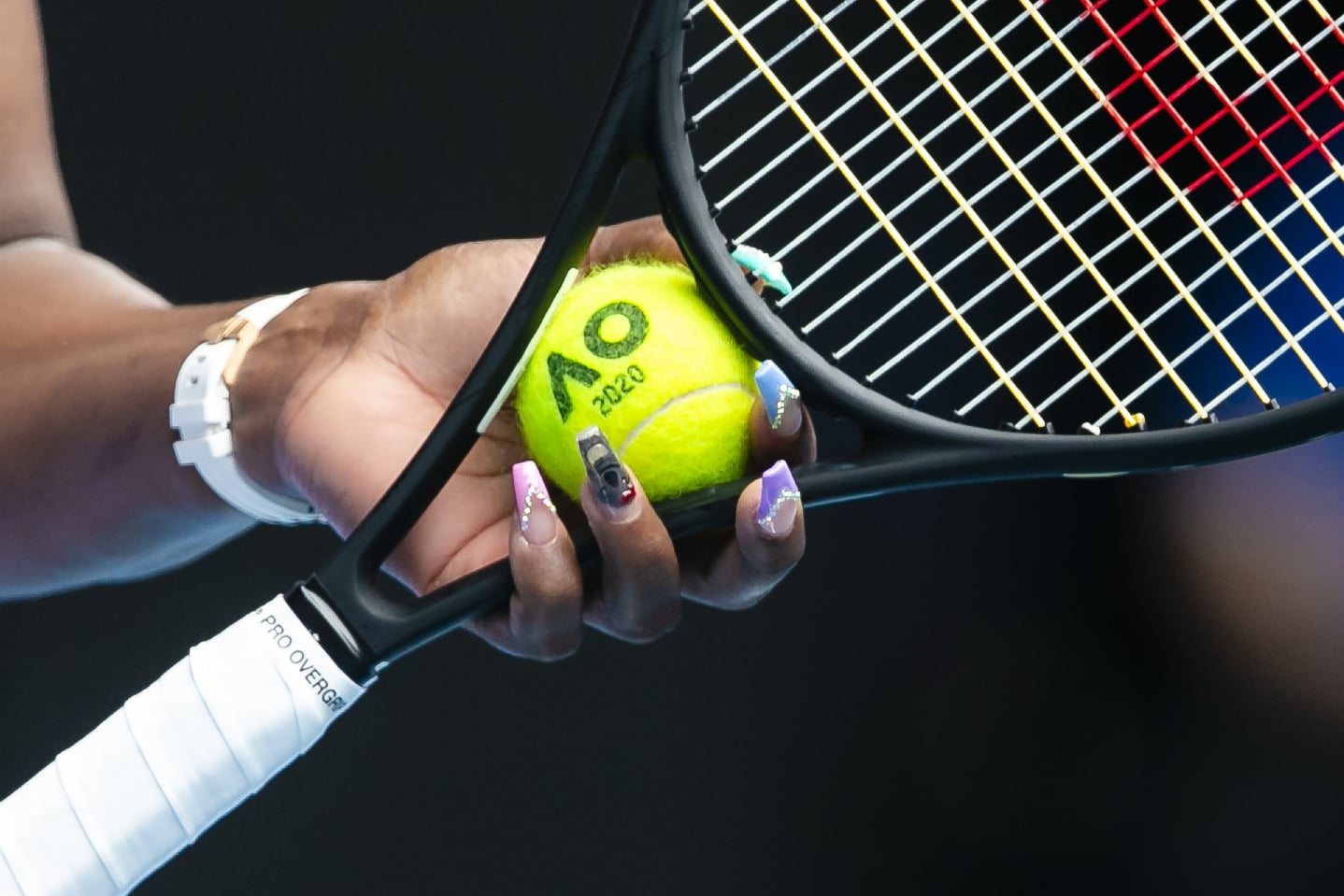 All The Best Manicures From The Australian Open Popsugar Beauty Australia