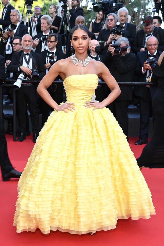 Lori Harvey at the 75th Annual Cannes Film Festival