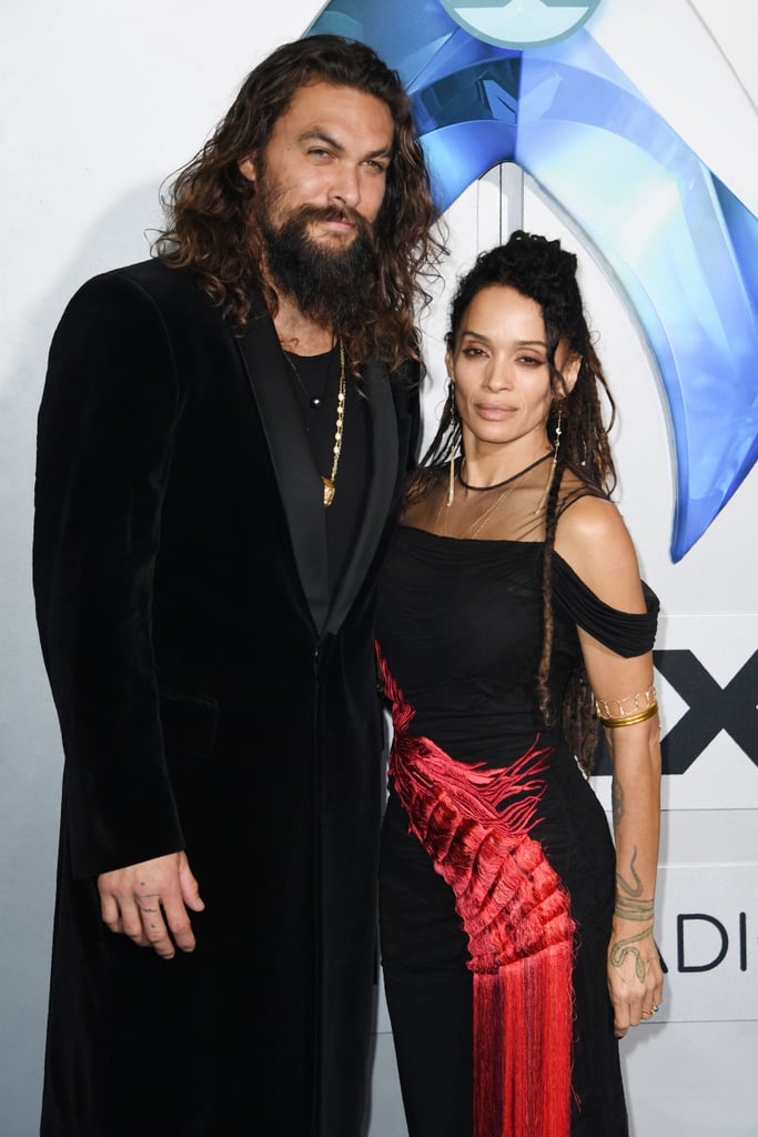 Jason Momoa and Lisa Bonet at the Aquaman Hollywood Premiere | POPSUGAR ...
