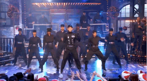When he blew us away with Janet Jackson choreography.