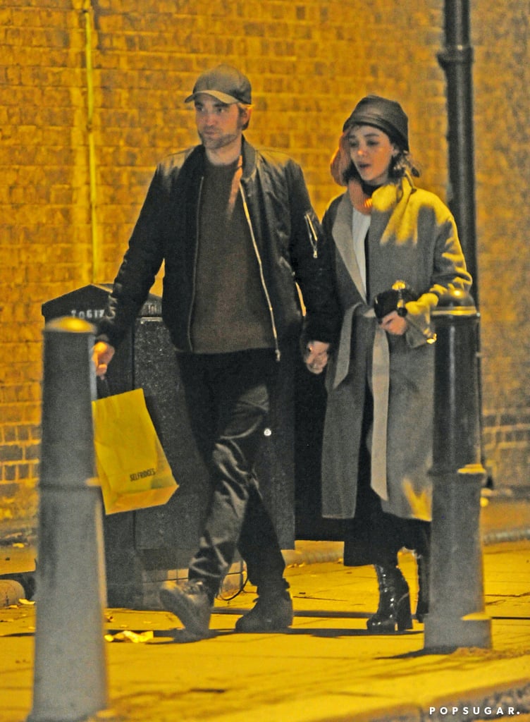 Robert Pattinson and FKA Twigs Walking in London