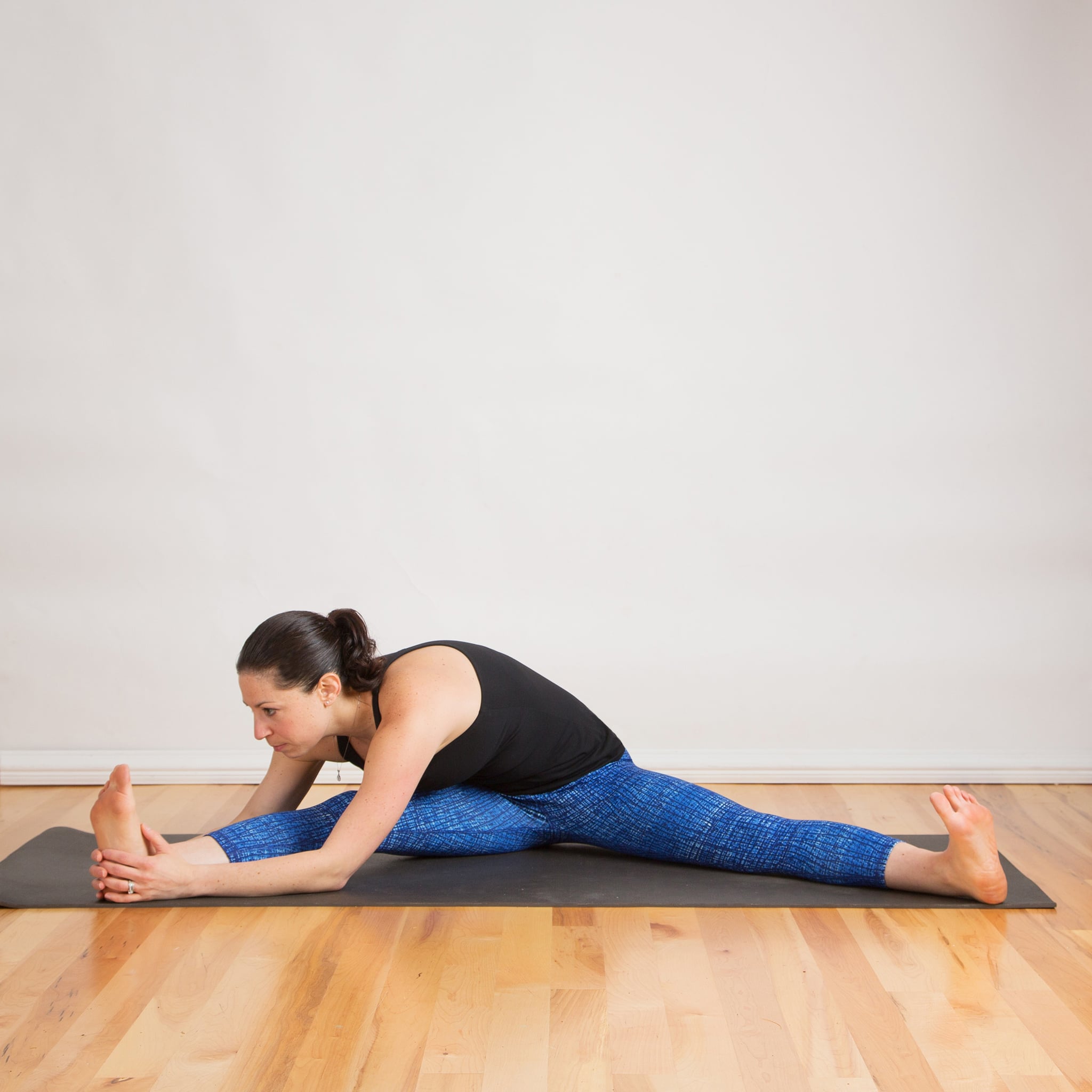 Yoga Pose: Seated Wide Legged Forward Bend II | Pocket Yoga
