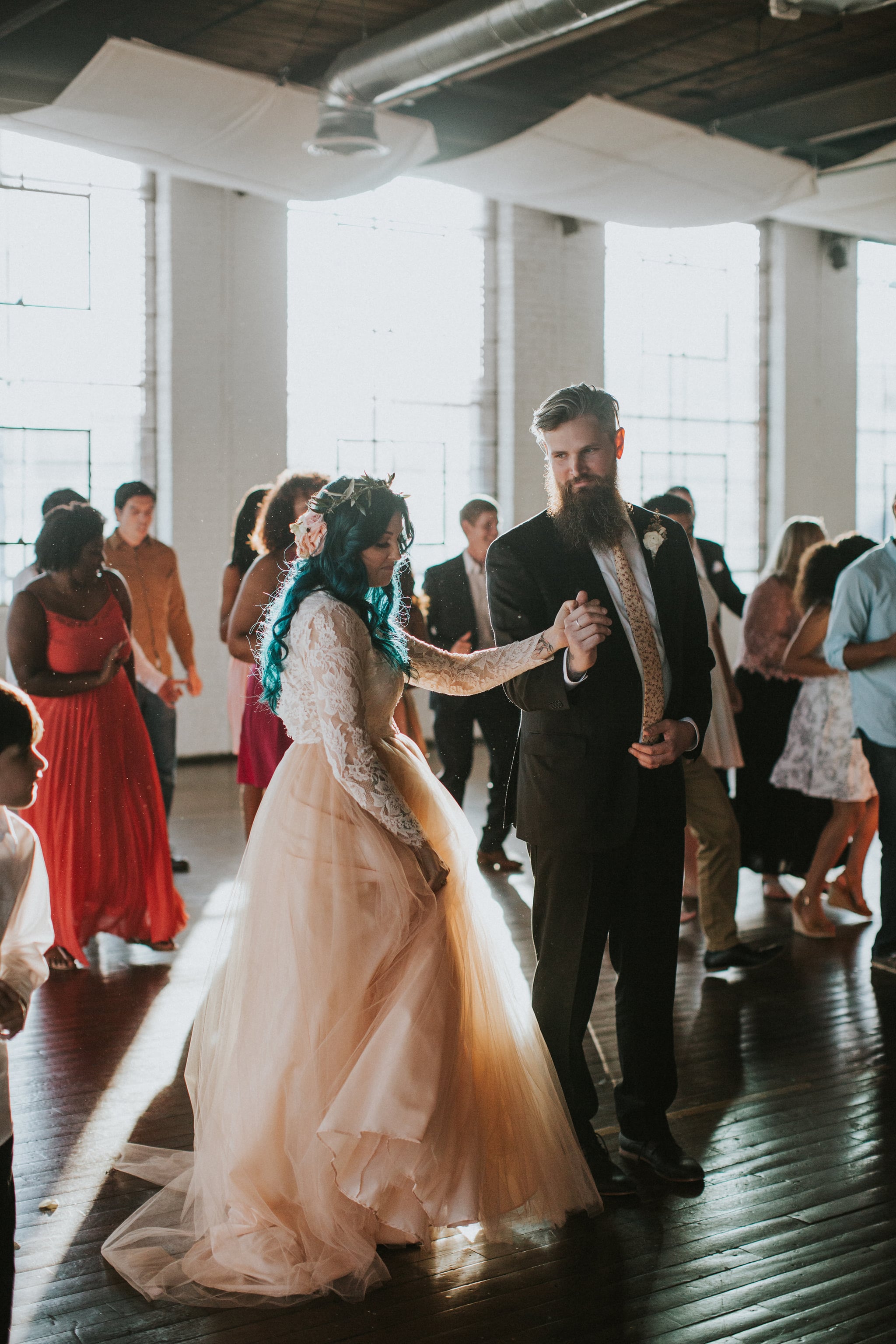 Bride Leaves Wheelchair to Walk Down the Aisle