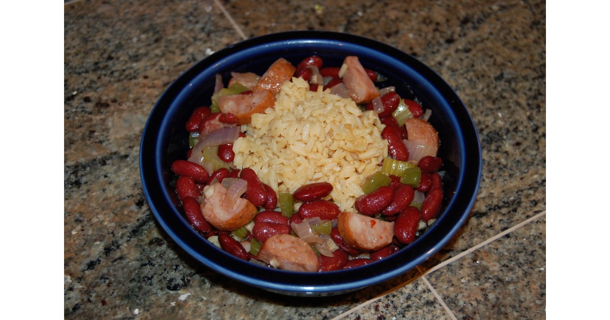 Red Beans and Rice with Chicken Andouille