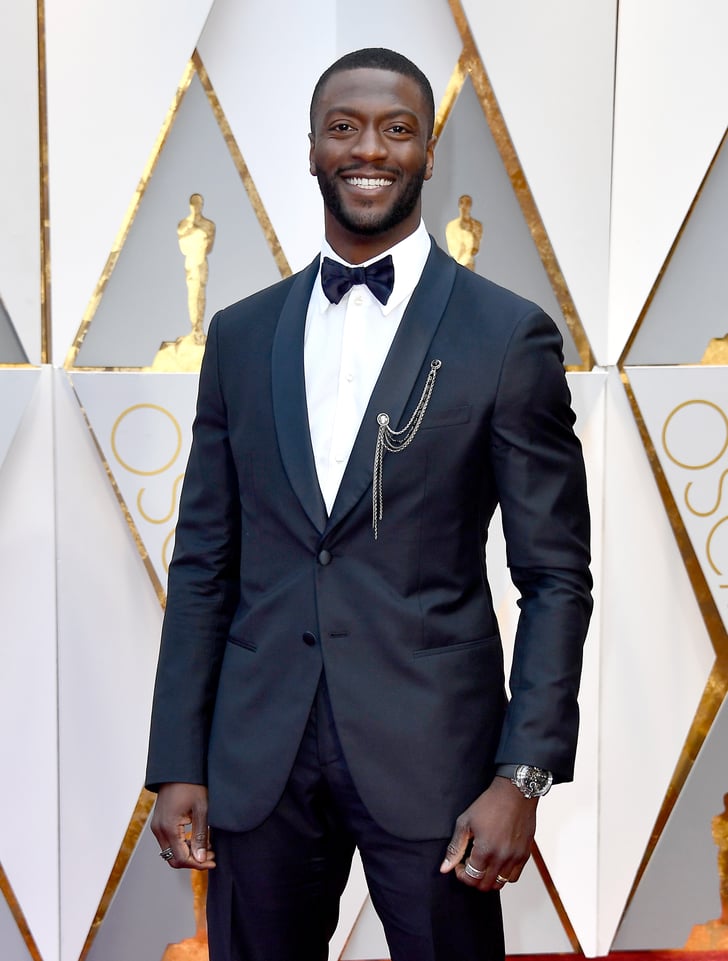 Pictured: Aldis Hodge | Hot Guys at the 2017 Oscars | POPSUGAR
