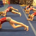 These Gymnasts' Ab Routine to Uptown Funk Looks Insanely Difficult
