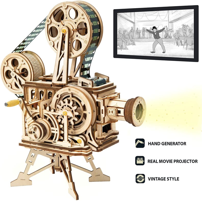 Rokr Vitascope 3D Puzzle Vintage Film Projector