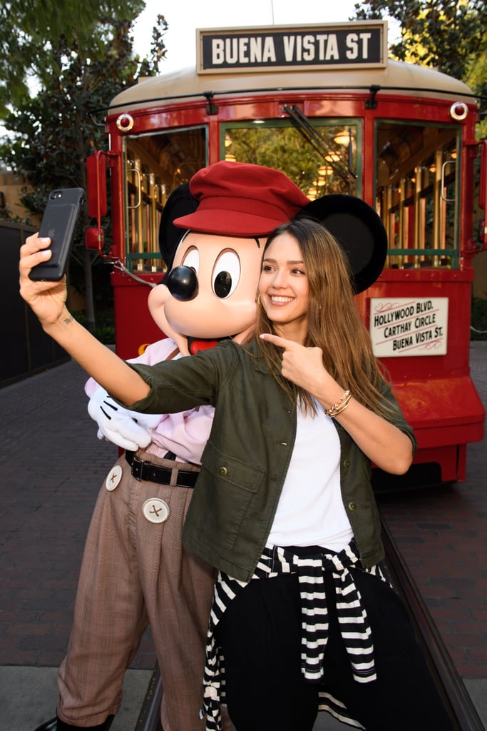 Jessica Alba and Her Family at Disney March 2017