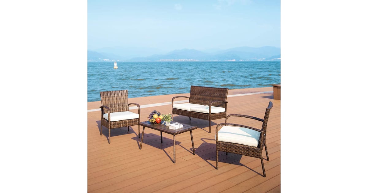 Pamapic Outdoor Patio Furniture Set 18 Stunning Outdoor Furniture Finds You Ll Never Guess Are From Amazon Popsugar Home Photo 13